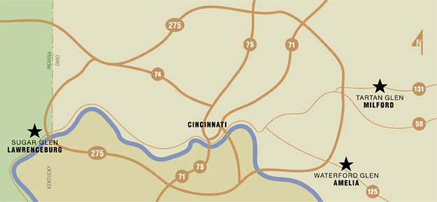 Coach Development communities throughout Greater Cincinnati